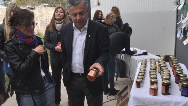 imagen Cornejo instó a los presos a tener predisposición para trabajar