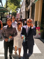 Cornejo ya está camino al Congreso para la asunción de Macri
