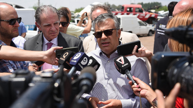 imagen Cornejo le contestó a Verna y defendió la obra de Portezuelo