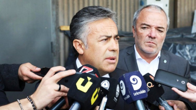 imagen Cornejo defendió el fracking y dijo que es el futuro de Malargüe