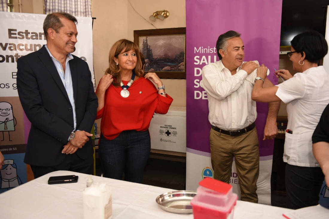 Mendoza puso en marcha la campaña de vacunación antigripal 2018