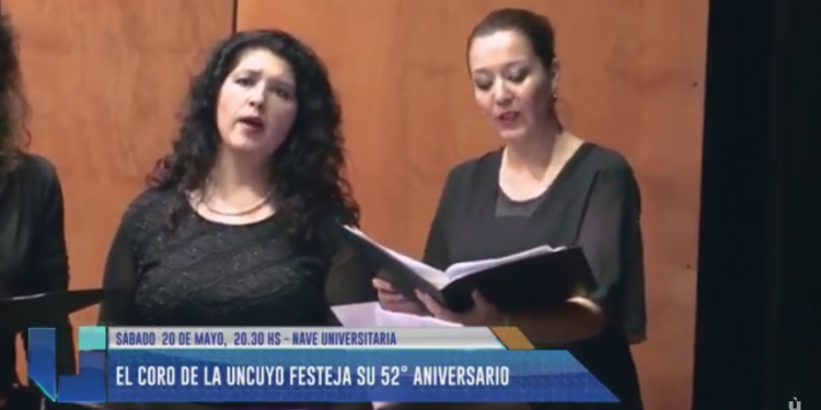 De lujo: el coro de la UNCUYO festeja su 52º aniversario 