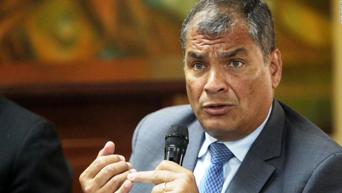 Rafael Correa: "No voy a volver a Ecuador, sería casi un suicidio"