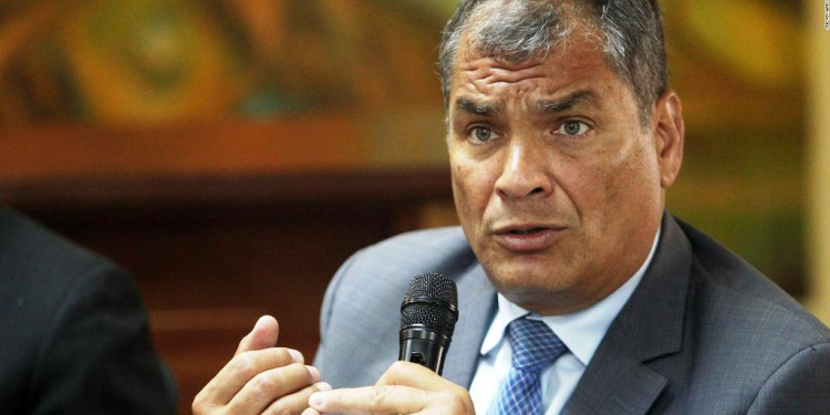 Rafael Correa: "No voy a volver a Ecuador, sería casi un suicidio"