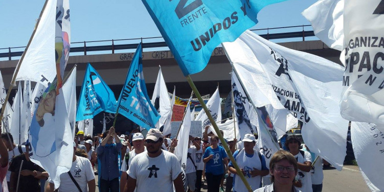 Imputaron a dos militantes mendocinos de Milagros Sala por cortar el tránsito