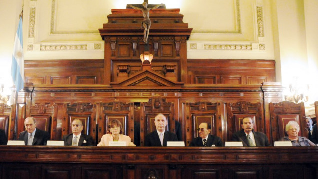 imagen La Corte Suprema amenazó al Gobierno con parar sus actividades