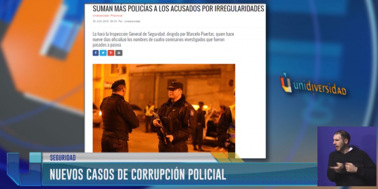 Nuevos casos de corrupción policial