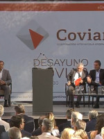El Desayuno de la Coviar, repartido entre presencias nacionales y provinciales 