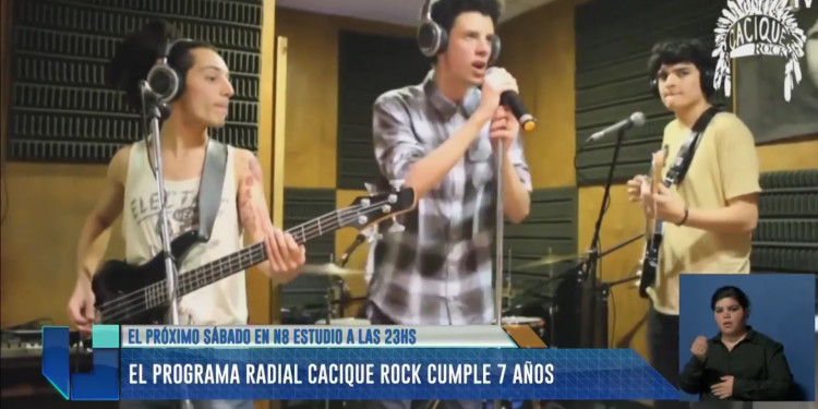 El programa de radio Cacique Rock cumple 7 años