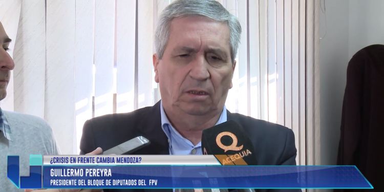 Pereyra negó que haya una crisis en Cambia Mendoza