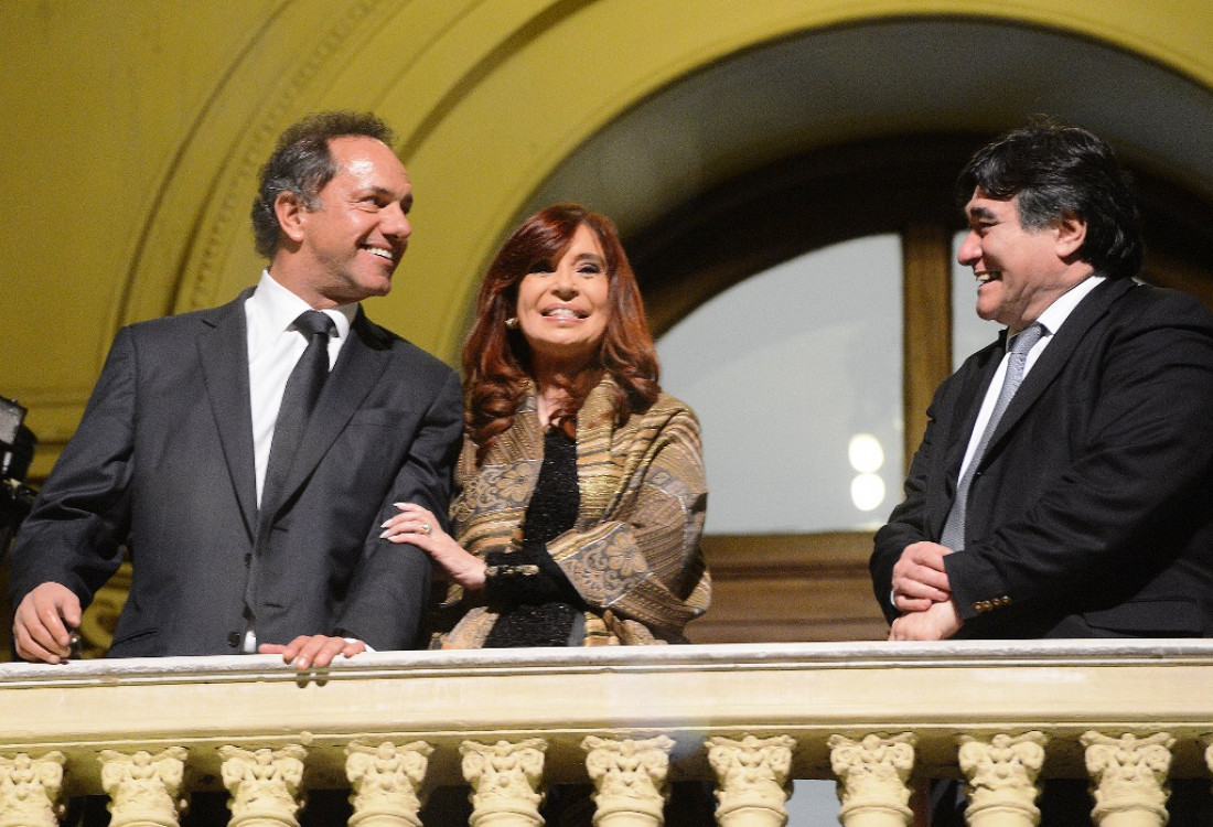 Cristina recibirá esta tarde a Scioli y a Zannini en Olivos