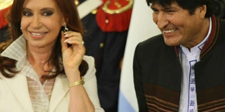 Cristina y Evo Morales inaugurarán esta tarde un yacimiento binacional