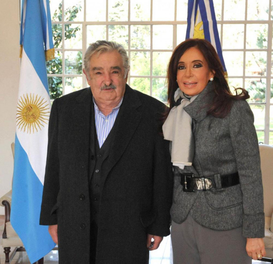 Cristina recibió a "Pepe" Mujica