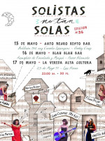Tres fechas para disfrutar del Ciclo Solistas No Tan Solas