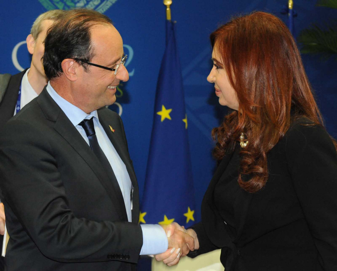 Cristina se solidarizó con el pueblo y el gobierno de Francia