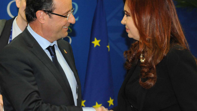imagen Cristina se solidarizó con el pueblo y el gobierno de Francia