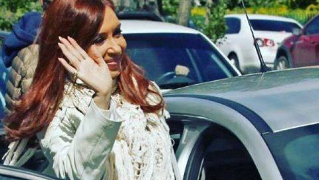 imagen Cristina ya dejó sus huellas digitales ante el juez Bonadio