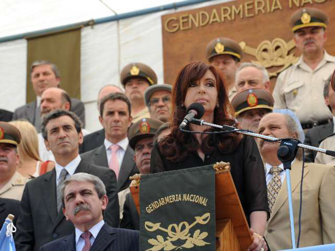 La presidenta anuncia el operativo "Cinturón Sur"