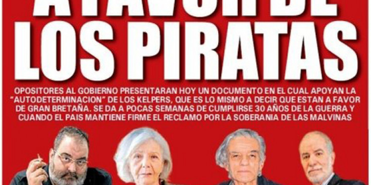 "Preocupa que ciertos  intelectuales se opongan a nuestra soberanía y favorezcan al colonialismo pirata"