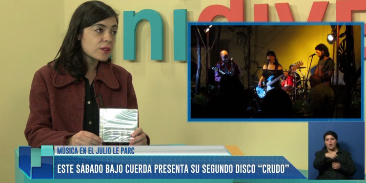 Bajo cuerda presenta su segundo disco "Crudo"