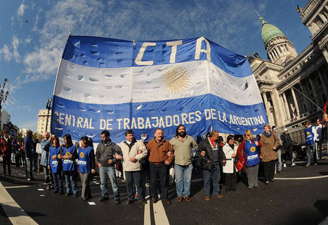 Paro activo y movilización de la CTA en todo el país