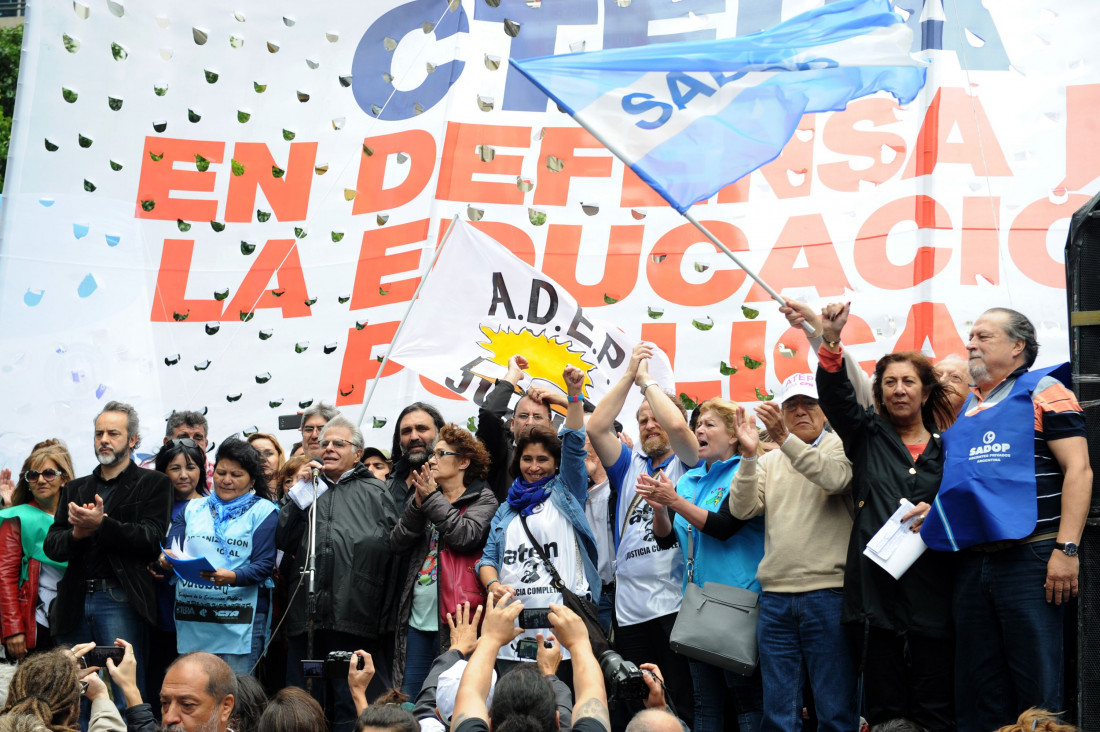 Docentes nucleados en CTERA realizarán un paro de actividades el jueves 24