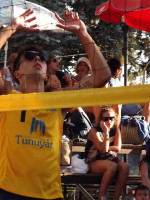 El voley lleva la playa al Valle de Uco
