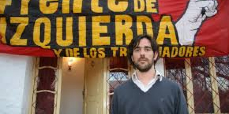 Candidaturas al Congreso por Mendoza: Nicolás del Caño (F.I.T)