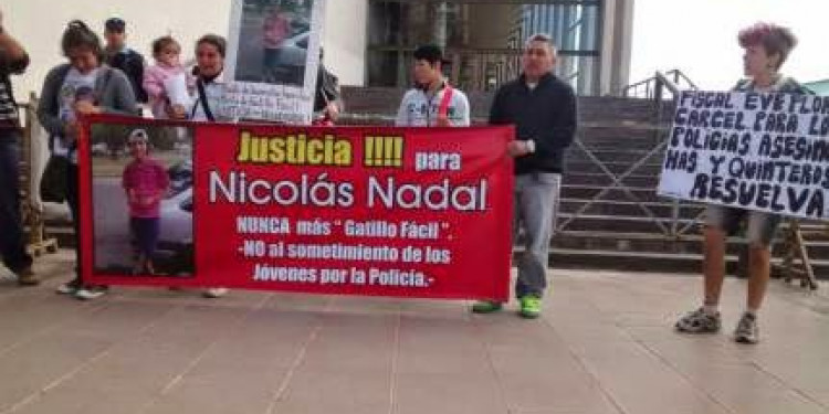 Violencia institucional: En Córdoba piden la elevación a juicio por el asesinato de Nicolás Nadal