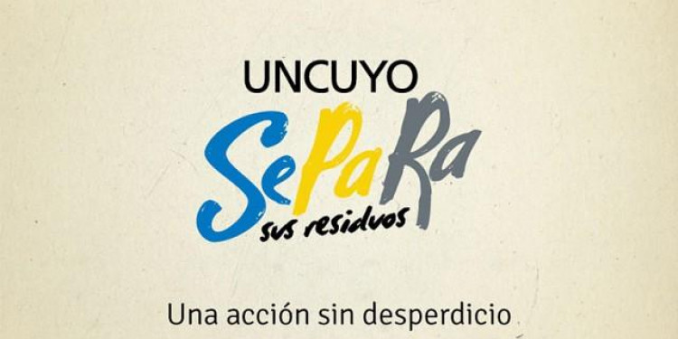 UNCUYO separa sus residuos, nueva campaña de comunicación ambiental