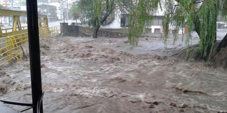 Inundaciones en Córdoba: la situación de Río Ceballos