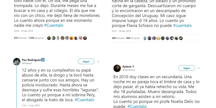 #Cuéntalo: la campaña que lidera Argentina para denunciar abusos sexuales