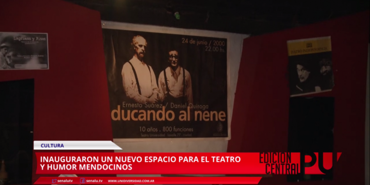 Nuevo espacio para la cultura de la comedia en Mendoza