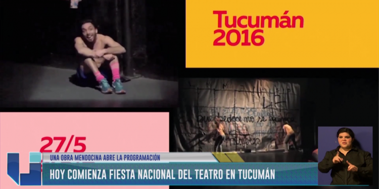 Comenzó la Fiesta Nacional del Teatro en Tucumán