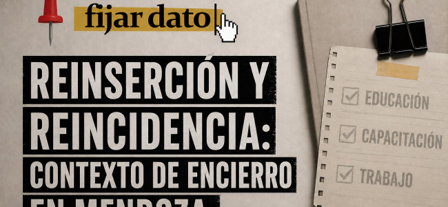 Fijar Dato 03: reinserción y reincidencia: contexto de encierro en Mendoza
