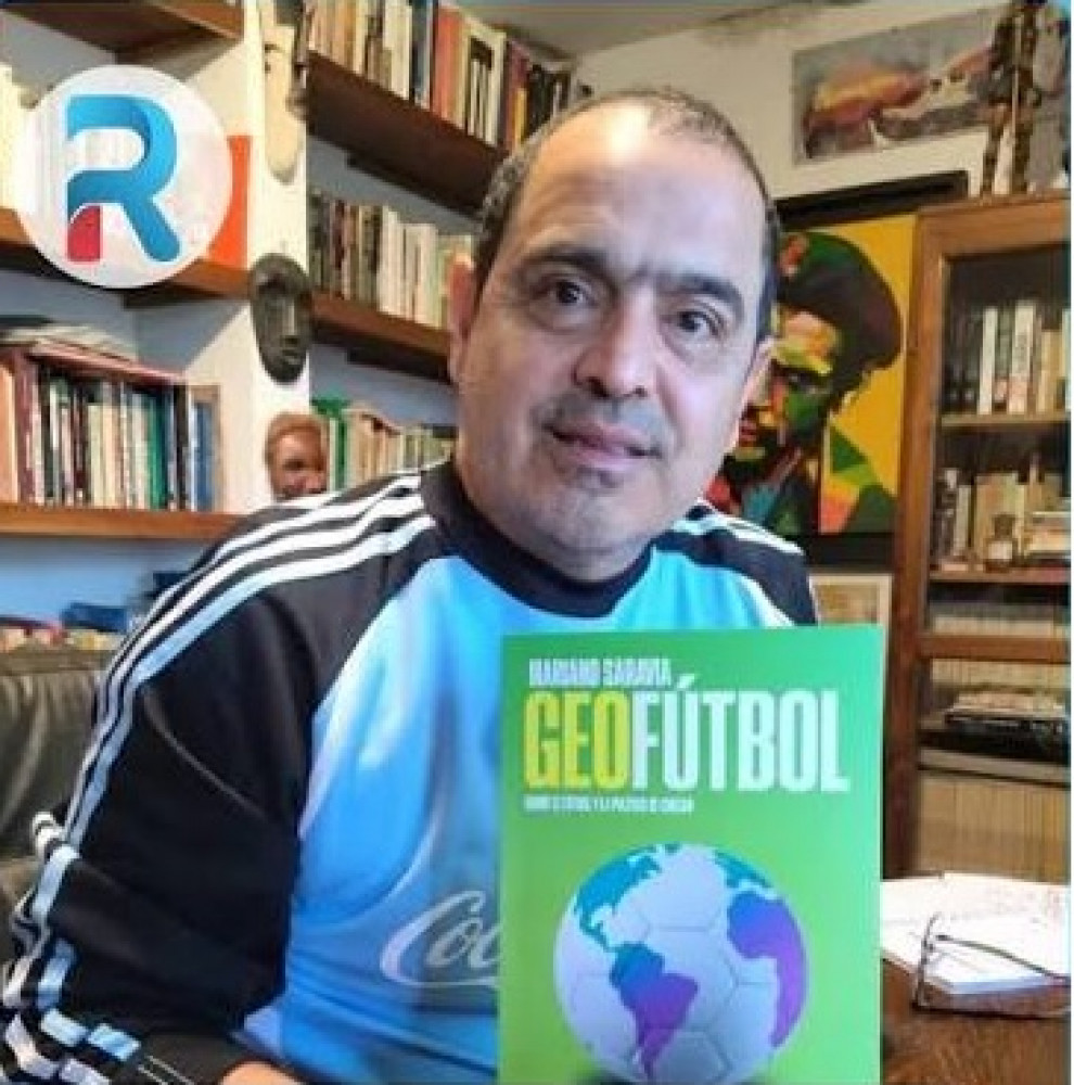 Mariano Saravia presenta Geofútbol, un libro donde se cruzan política y pasión