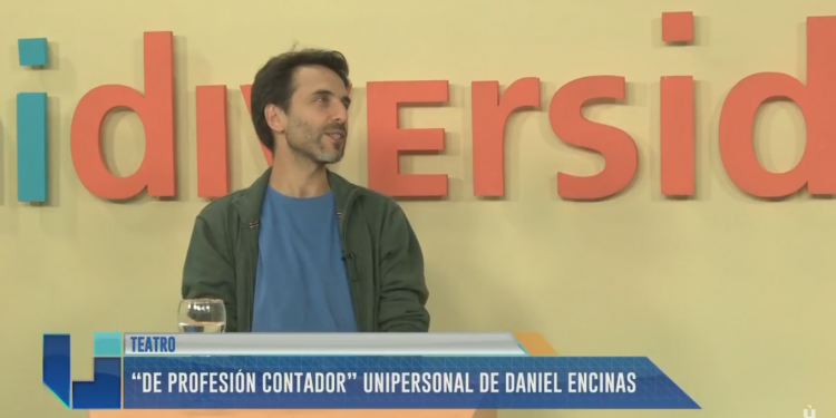 "De profesión contador", el unipersonal de Daniel Encinas