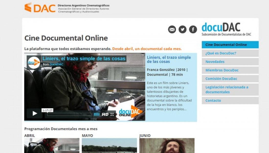 Documentales gratis en una plataforma online