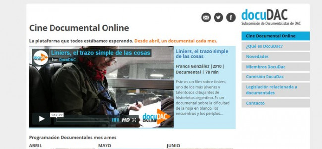 Documentales gratis en una plataforma online