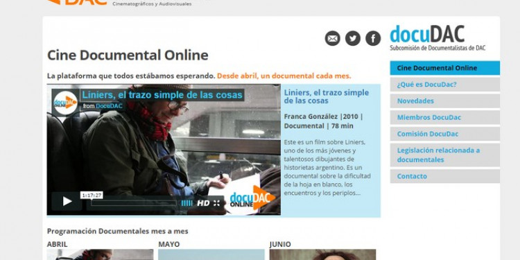 Documentales gratis en una plataforma online