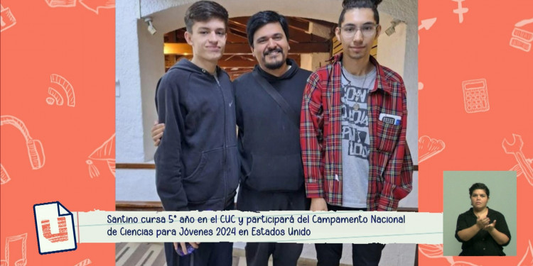 Estudiante del CUC participará en Estados Unidos del Campamento Nacional de Ciencias para Jóvenes