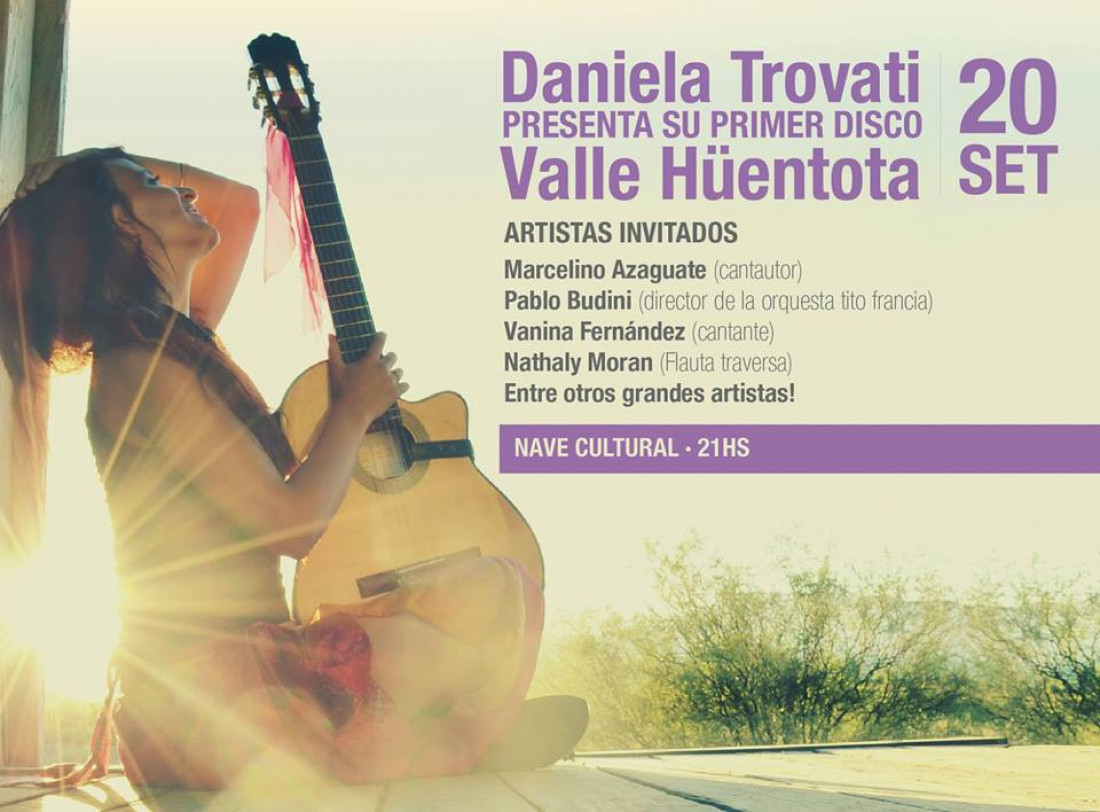 Daniela Trovati presenta su primer disco 