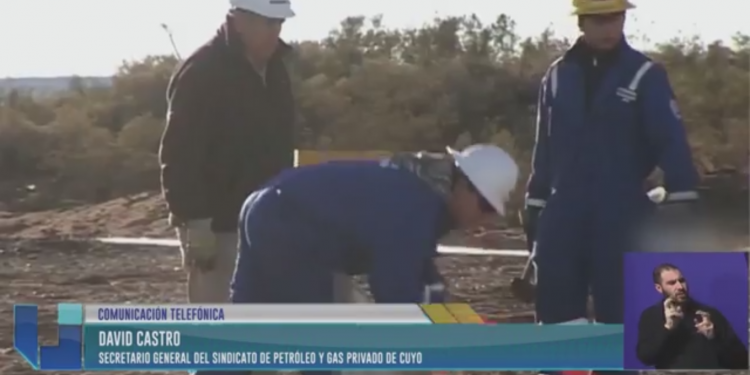 Paro de los trabajadores de Yacimientos de Petróleo y Gas