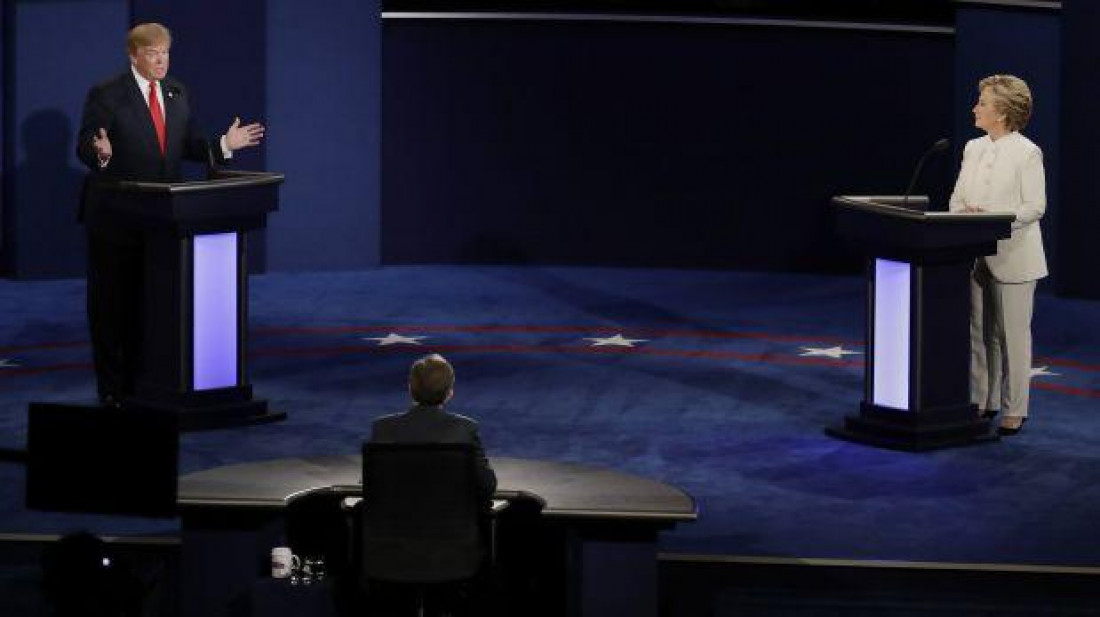 A  pocos días de los comicios, Trump y Clinton se enfrentaron en el último debate presidencial