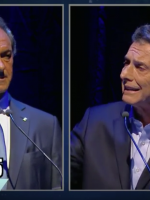 Reviví el debate entre Scioli y Macri