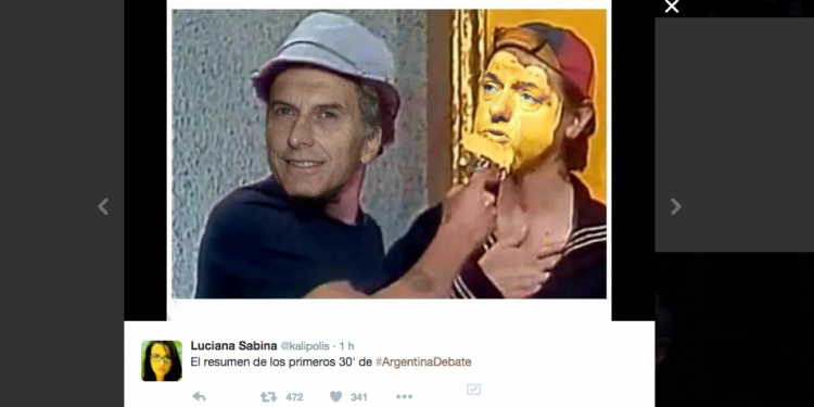 Los memes de #ArgentinaDebate