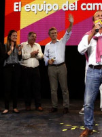 Macri festejó en Santa Fe: Del Sel ganó las PASO