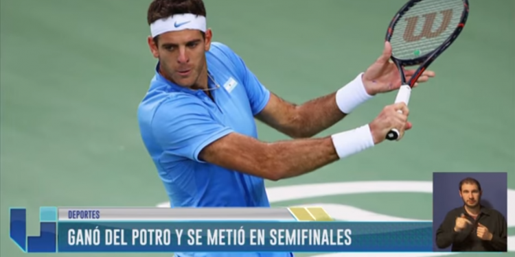 Ganó del potro y se metió en semifinales