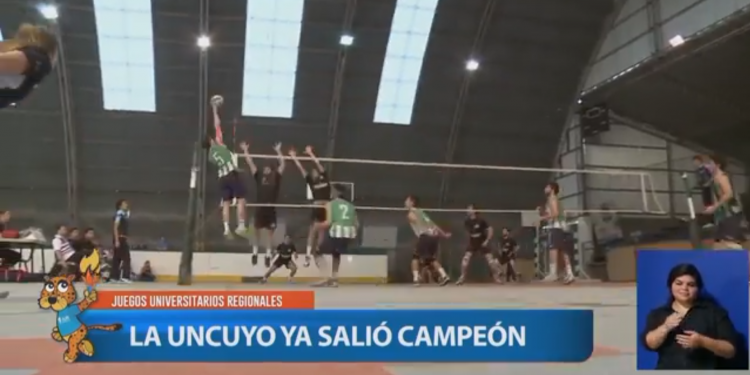 La UNCuyo campeona en los JUR 2016