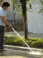 Vecinos podrán denunciar con fotos el derroche de agua